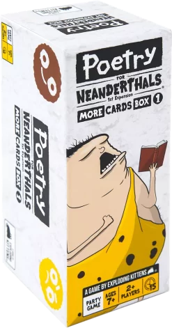 EXPLODING KITTENS Poetry For Neanderthals 1st Expansion