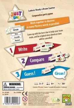 Just One - Partyspel [EN] -999 Games Winkel 2zrulmlfjibzrenmnsedfjlfor5ovhu6