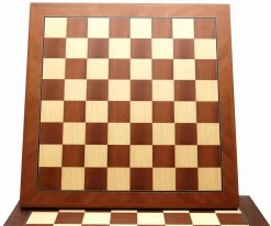 Schaakbord Mahonie/Ahorn 40mm
