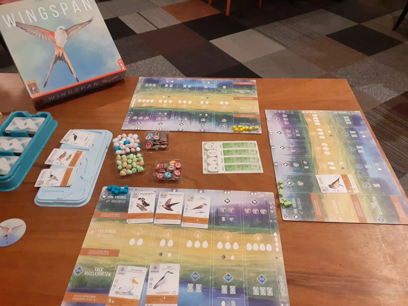 999 Games Wingspan NL Bordspel 4 999 Games Wingspan NL Bordspel - Afbeelding 4