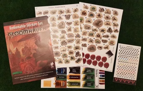 Gloomhaven - Removable Sticker Set 2 Gloomhaven - Removable Sticker Set - Afbeelding 2