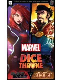 USAopoly Dice Throne Marvel Black Widow & Doctor Strange