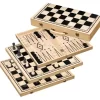 Philos Schaak/Dam/Backgammon Kassette Veld 50 Mm, Koningshoogte 100 Mm
