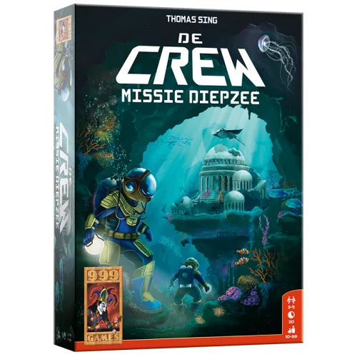999 Games De Crew Missie Diepzee - Kaartspel 2 999 Games De Crew Missie Diepzee - Kaartspel - Afbeelding 2