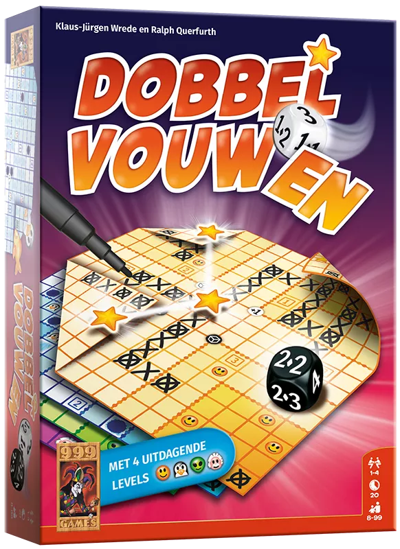 999 Games Dobbel Vouwen - Dobbelspel 2 999 Games Dobbel Vouwen - Dobbelspel - Afbeelding 2