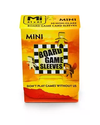 Board Game Sleeves - Non Glare Mini 1 Board Game Sleeves - Non Glare Mini