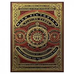 Pokerkaarten: Bicycle High Victorian Red