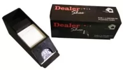 Black-Jack-Baccaratslof Zwart Plexiglas