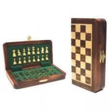 Schaakcassette Magnetisch Ingelegd