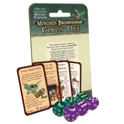 Steve Jackson Games Munchkin Pathfinder Goblin Dice