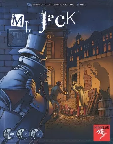 Mr.Jack (Londen) - Bordspel 3 Mr.Jack (Londen) - Bordspel - Afbeelding 3