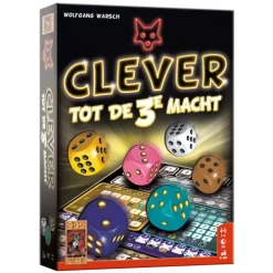 999 Games Clever Tot De Derde Macht Dobbelspel