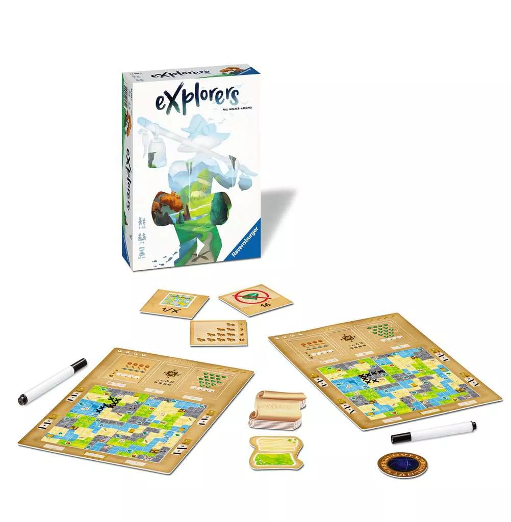 Ravensburger Explorers - Bordspel 2 Ravensburger Explorers - Bordspel - Afbeelding 2