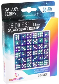 Gamegenic Dice Set Galaxy Series - Neptune (36 D6)