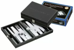 Philos Backgammon Koffer Tinos (grijs)