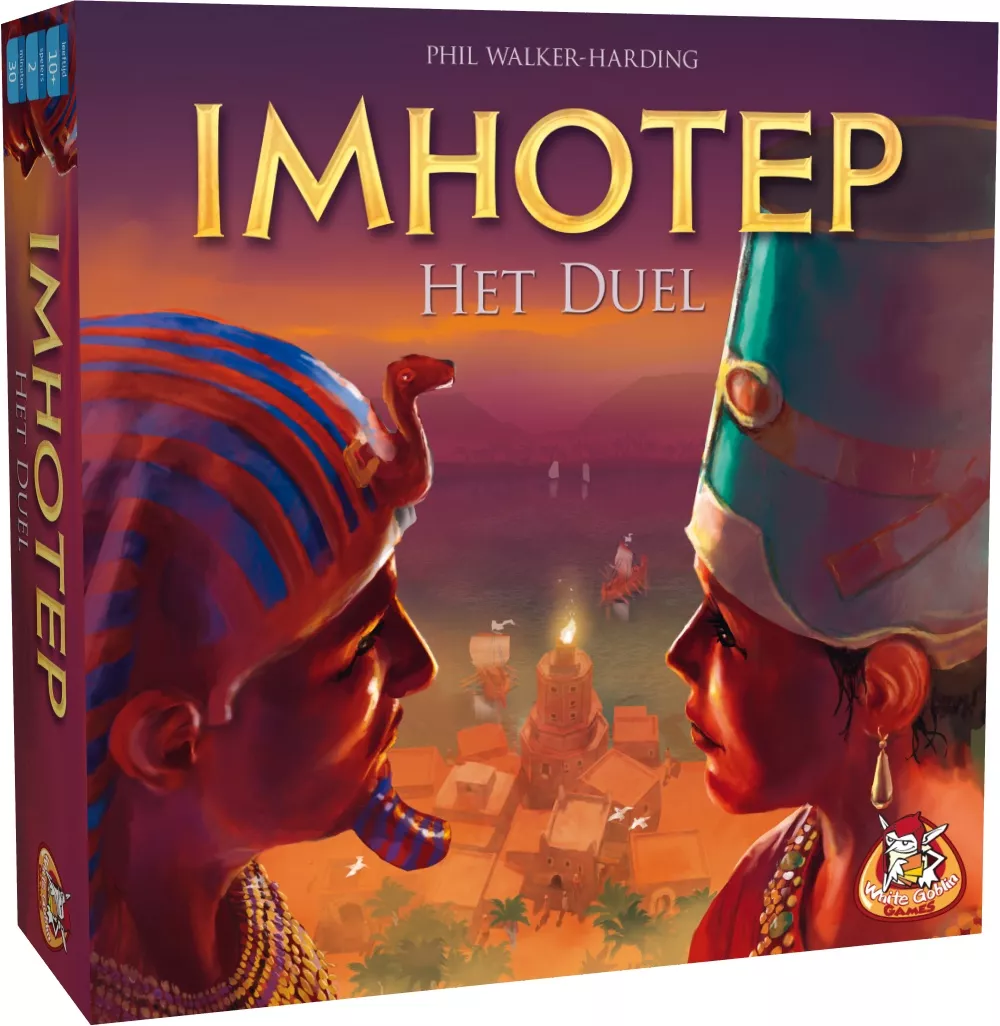 Imhotep: Het Duel - Bordspel 1 Imhotep: Het Duel - Bordspel