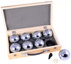 Jeu De Boules In Houten Kist - 8 Ballen 720gr.